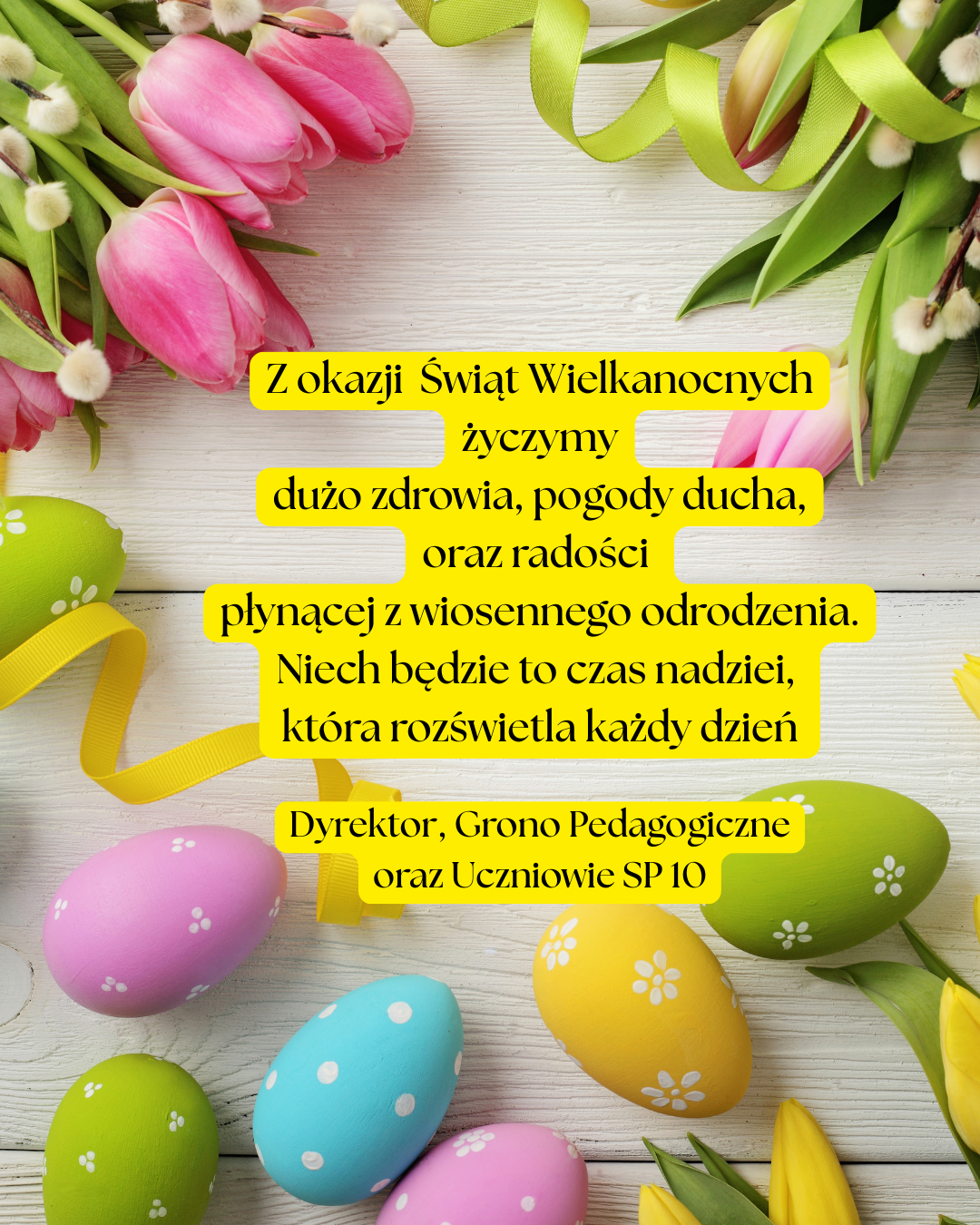 życzenia z okazji wielkanocy