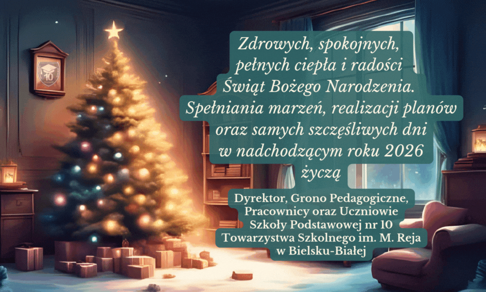 Życzenia z okazji Bożego Narodzenia i nowego roku 2026