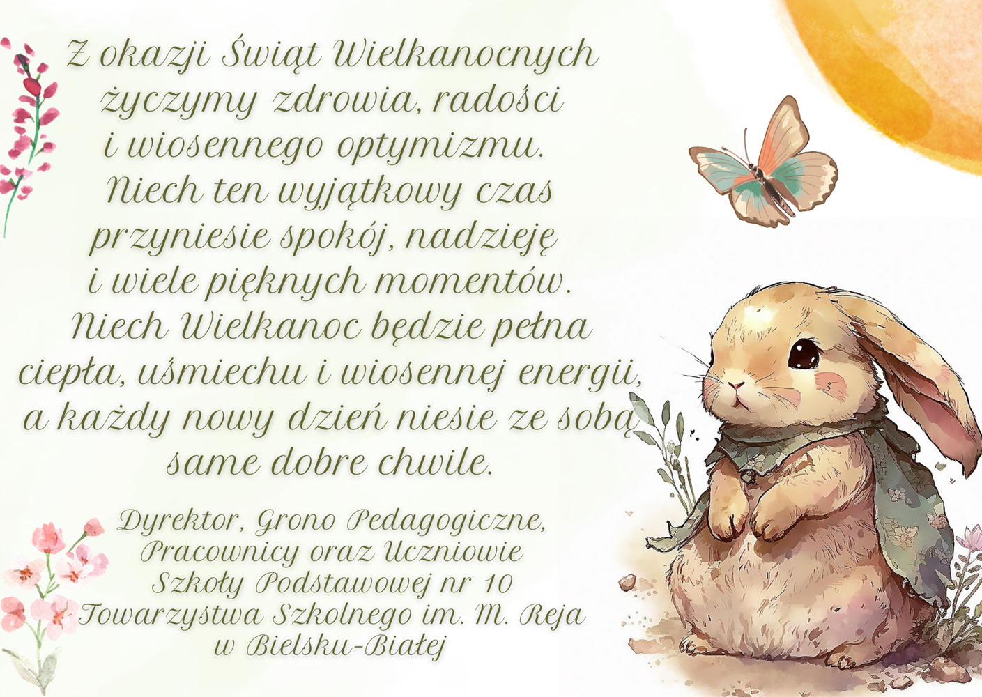 Życzenia Wielkanocne 2025
