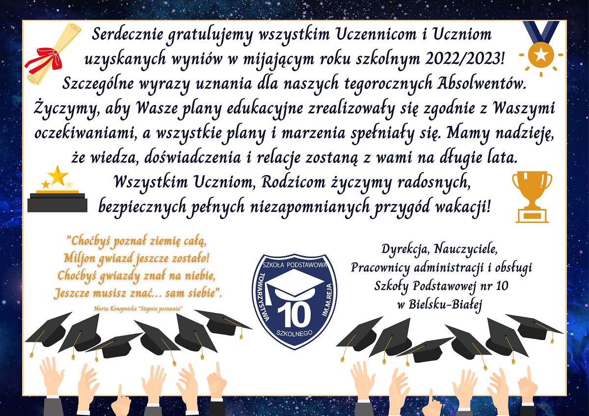 Zakończenie roku 2022/2023