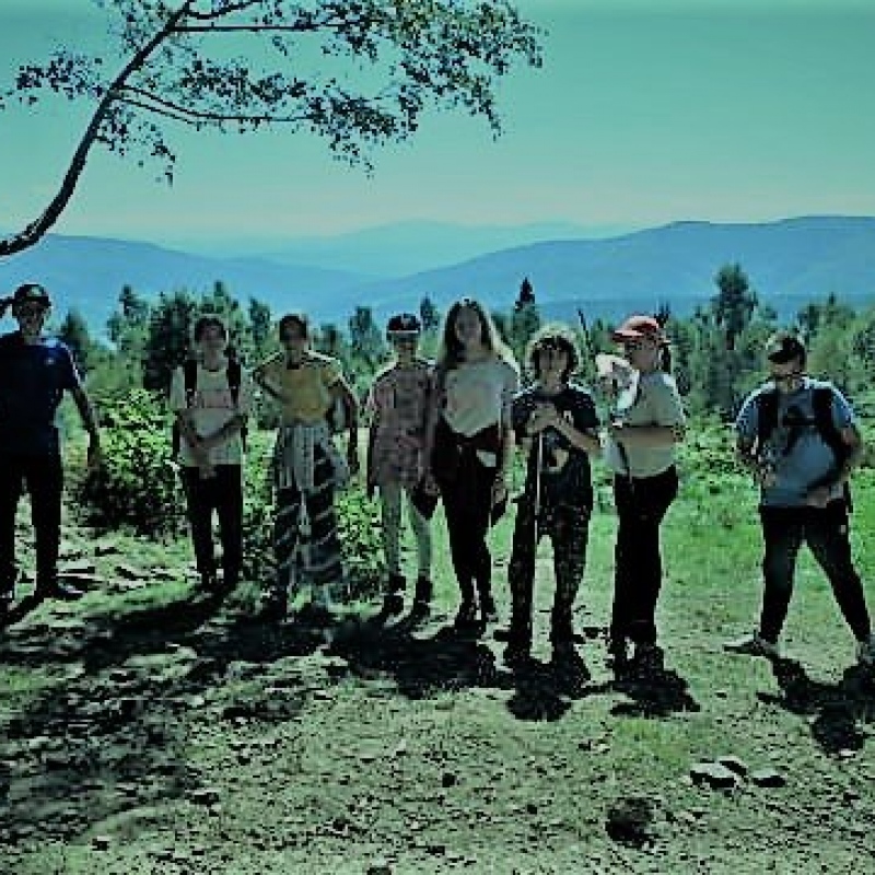Panorama z Hrobaczej