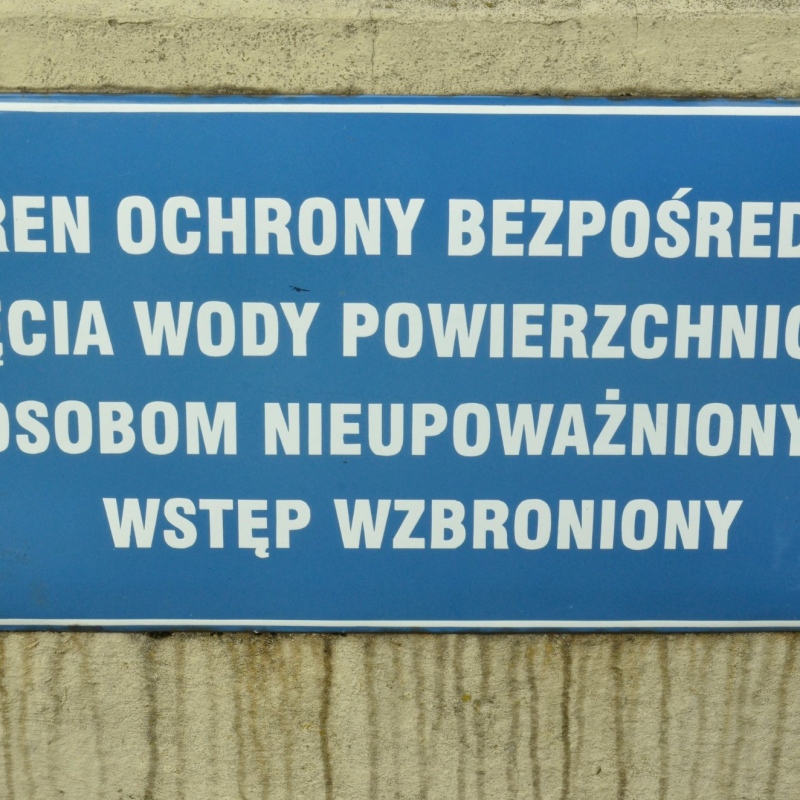 Jezioro Goczałkowickie to teren ujęcia wody pitej
