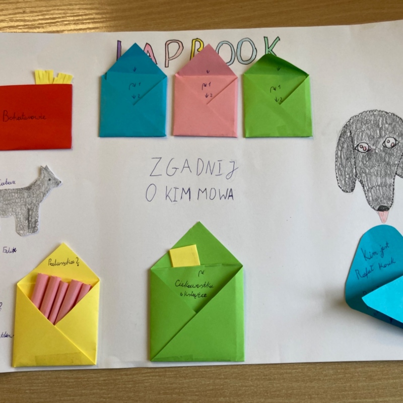 Lapbook z języka polskiego