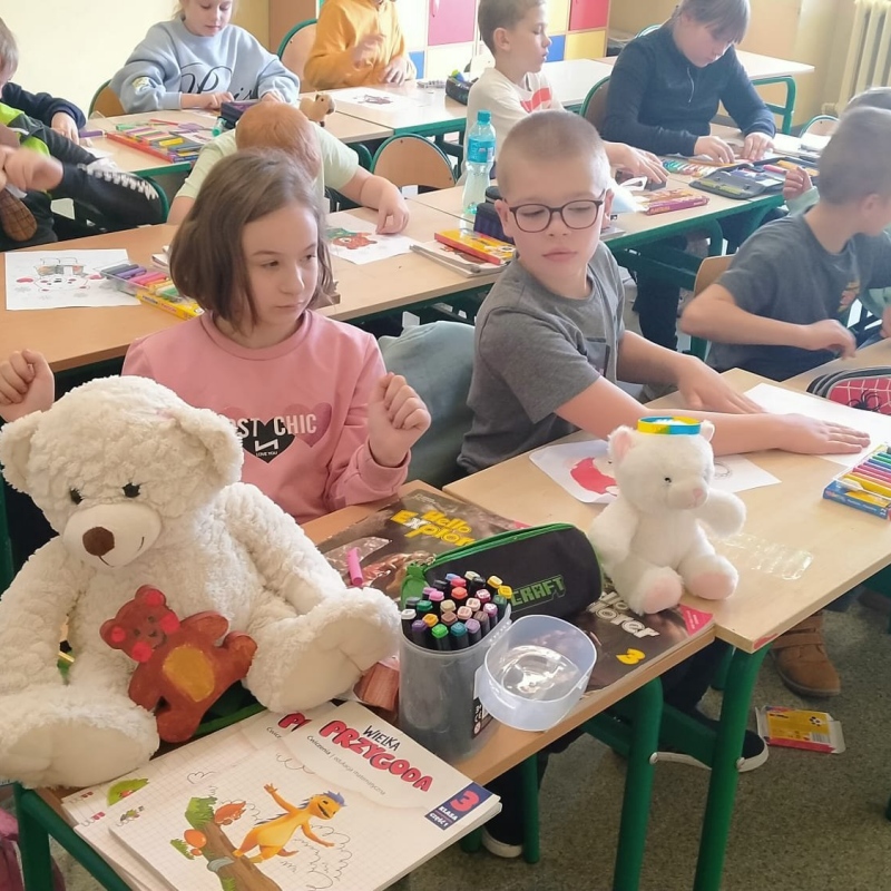 Klasa 3b z miśkami