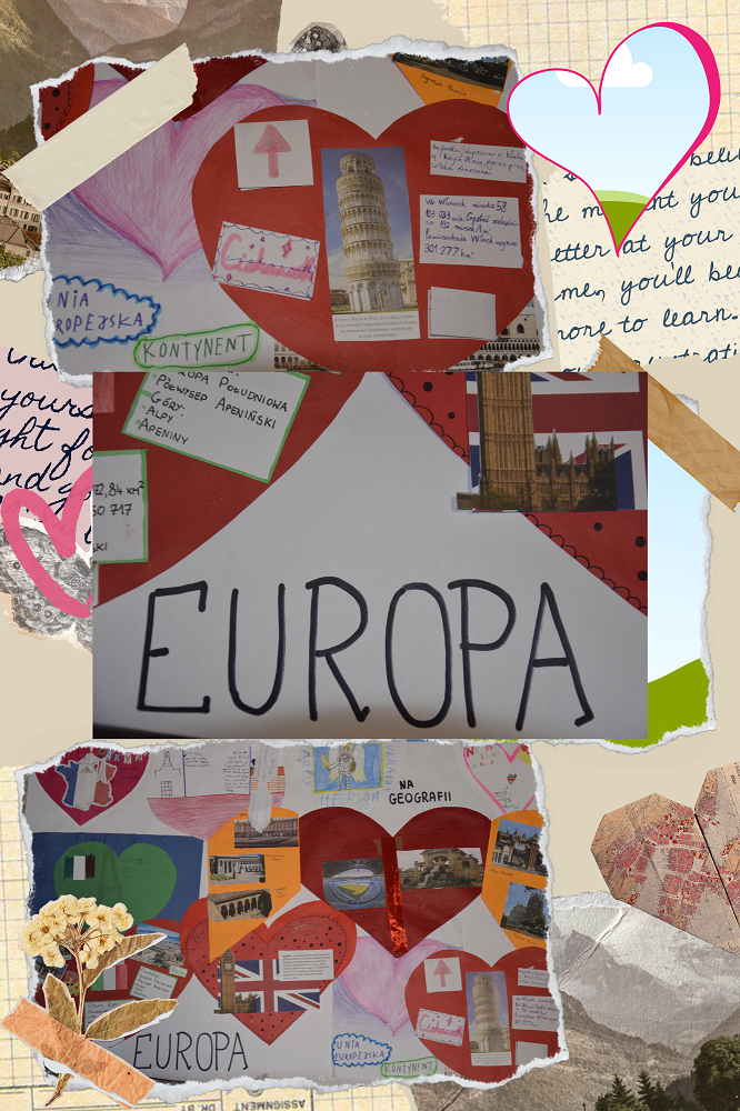 Praca plastyczna o krajach Europy