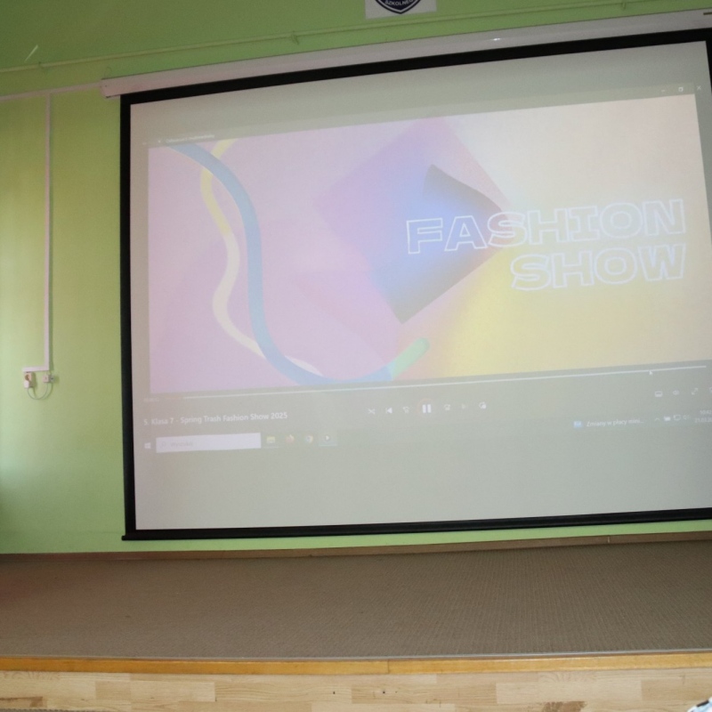 Klasa 7 podczas pokazu