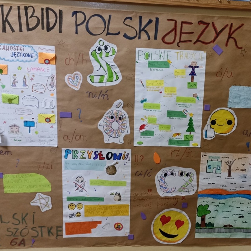 Plakat klasy 6a