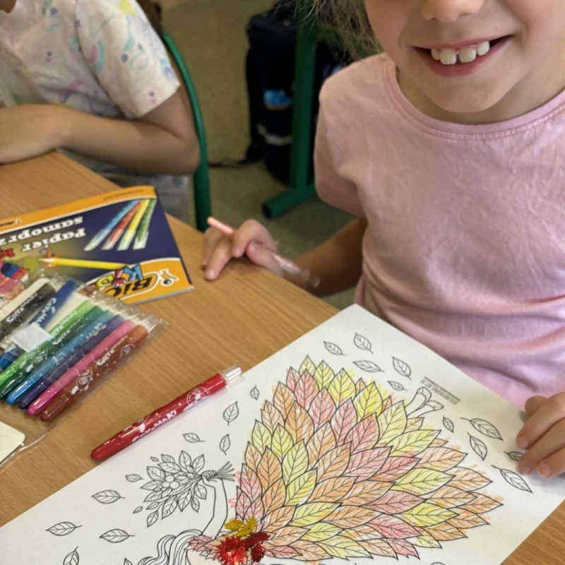 Jesienne prace klasy 1a