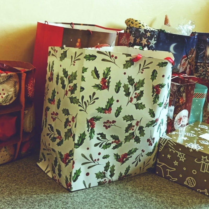 Paczki przygotowane przez szkolną społeczność