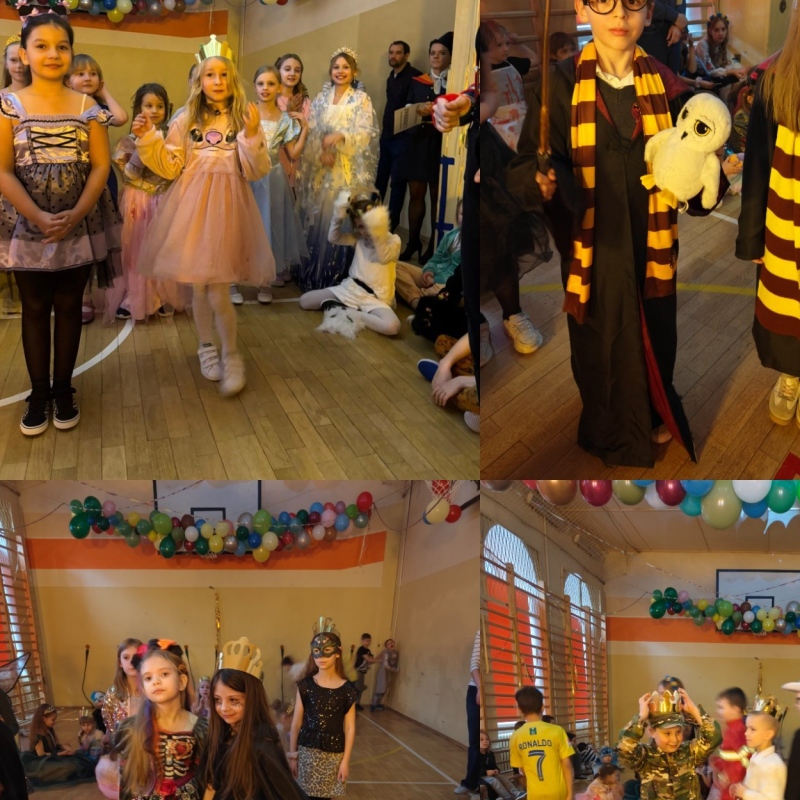 Dzieci wyróżnione podczas balu