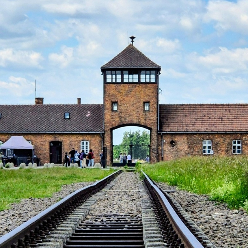 Brama główna Auschwitz II-Birkenau