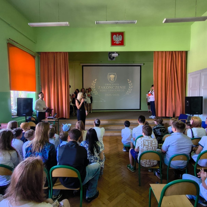 2. Uroczyste zakończenie roku szkolnego 2025_2026 w auli szkolnej