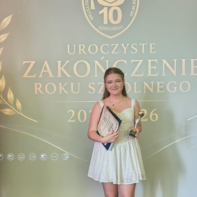 5. Laureatka tytułu Najlepszy Absolwent Roku 2026