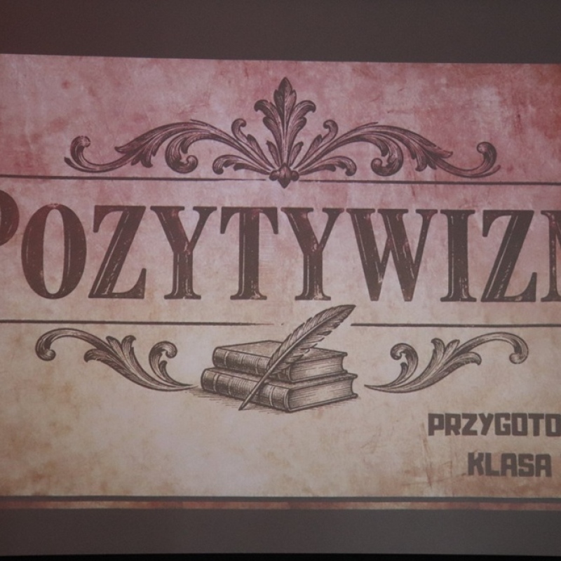 napis pozytywizm