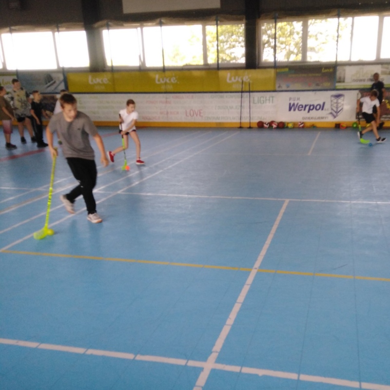 Dzień sportu klasy starsze podczas zawodów
