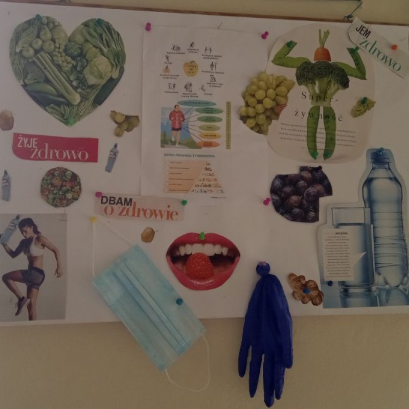 plakat o dbaniu o zdrowie
