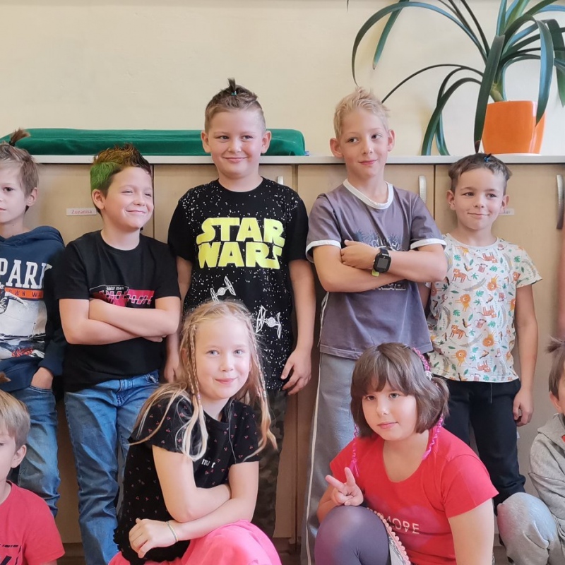 Klasa 2 i ciekawe fryzury