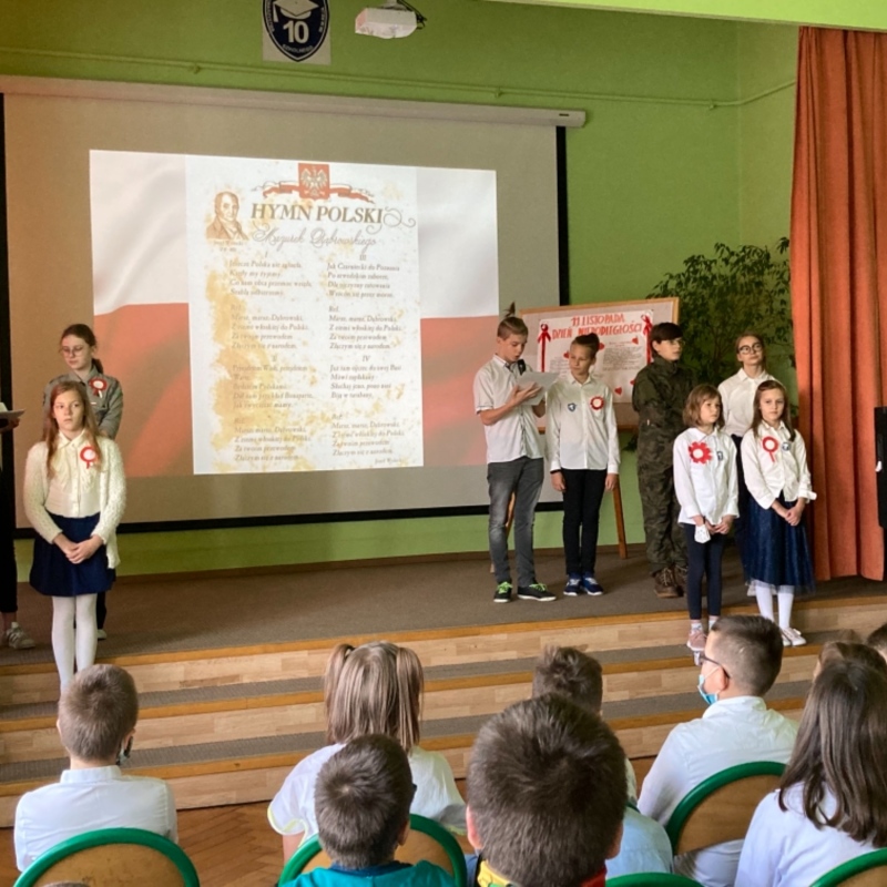 zdjecie:Apel z okazji Święta Niepodległości