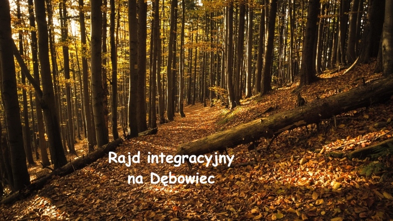foto:  Rajd integracyjny klas 1-3